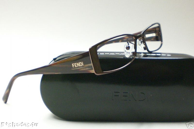 FENDI F 602 F602 BROWN 210 AUTHENTIC EYEGLASSES 52 602  