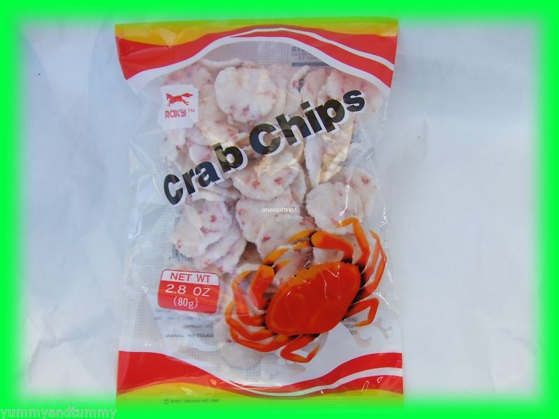 DELICIOUS JAPANESE CRAB CHIPS SNACK   USA SELLER  