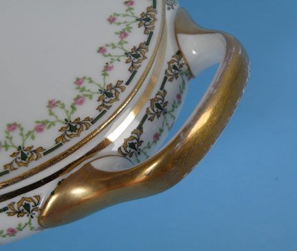 LATRILLE OLD ABBEY LIMOGES OVAL VEGETABLE BOWL 30% OFF  