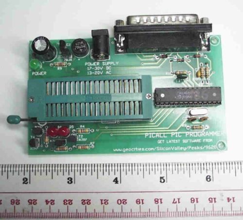 MICROCHIP PIC 8, 18, 28 & 40 PIN CHIP IC PROGRAMMER #1  