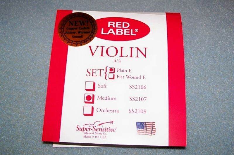 Re String Old Violin With 4/4 set of Super Sensitive  