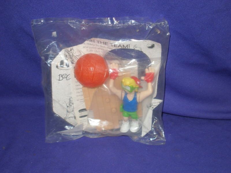 Burger King Kids Club Kid Vid Basketball Toy 1994 MIP  