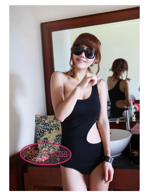   Shoulder S Shape Monokini One Piece Bathing Suit Swimsuit S M L SW91