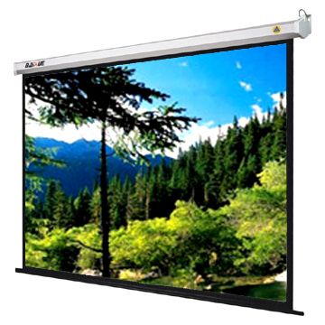 Brand New 120 Motorized Matte White Projection Screen