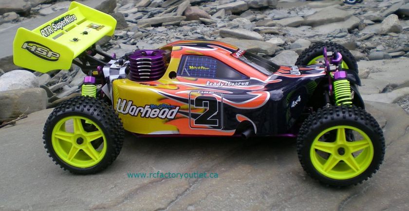 NEW HSP WARHEAD 2 SPEED 1/10 CAR RC NITRO RACE BUGGY  