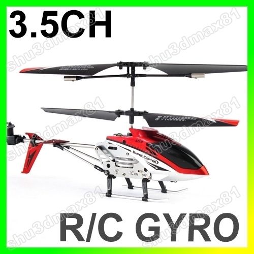 Mini 3.5CH RC Remote control LED light Helicopter GYRO  