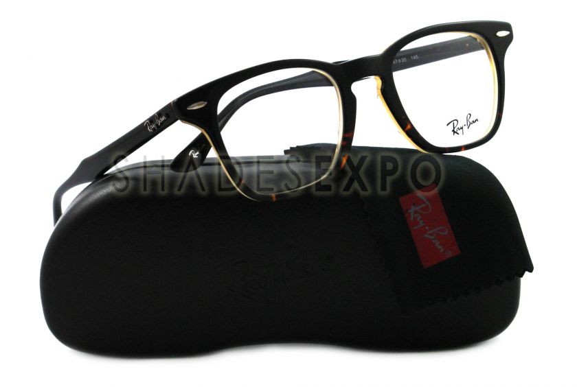 NEW Ray Ban Eyeglasses RB 5244 BLACK 5028 RX5244 AUTH  