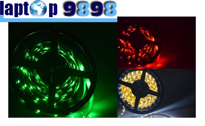 5050 RGB 5M 16FT Waterproof 150 LED flexible led light strip & 24 key 