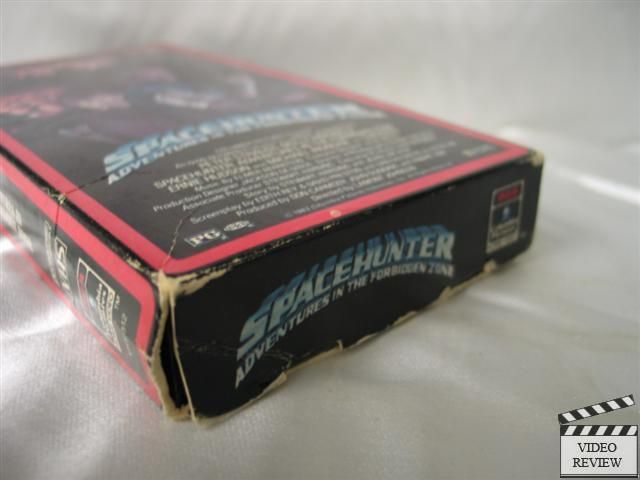 Spacehunter Adventures in the Forbidden Zone VHS  