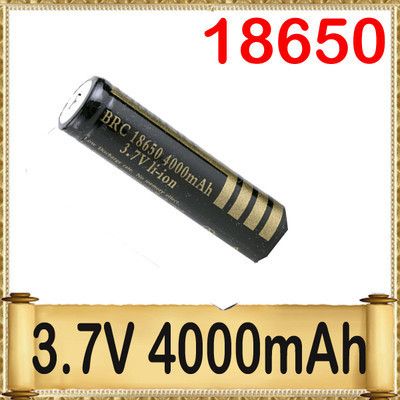 UltraFire 18650 3.7V Rechargeable Battery 4000mAh BRC  