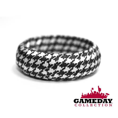 New Alabama Houndstooth Ribbon Wrapped Bracelet  