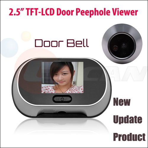 Mega Pixels Door Security Peephole Viewer Camera Visitor Dynamic 2 