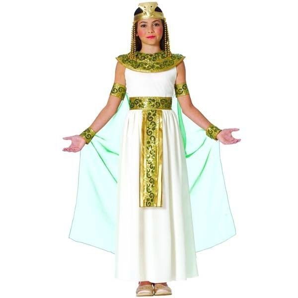 NWT Girls CLEOPATRA Egyptian Queen costume S 4 6 M 6 8 L 10 12 Dress 