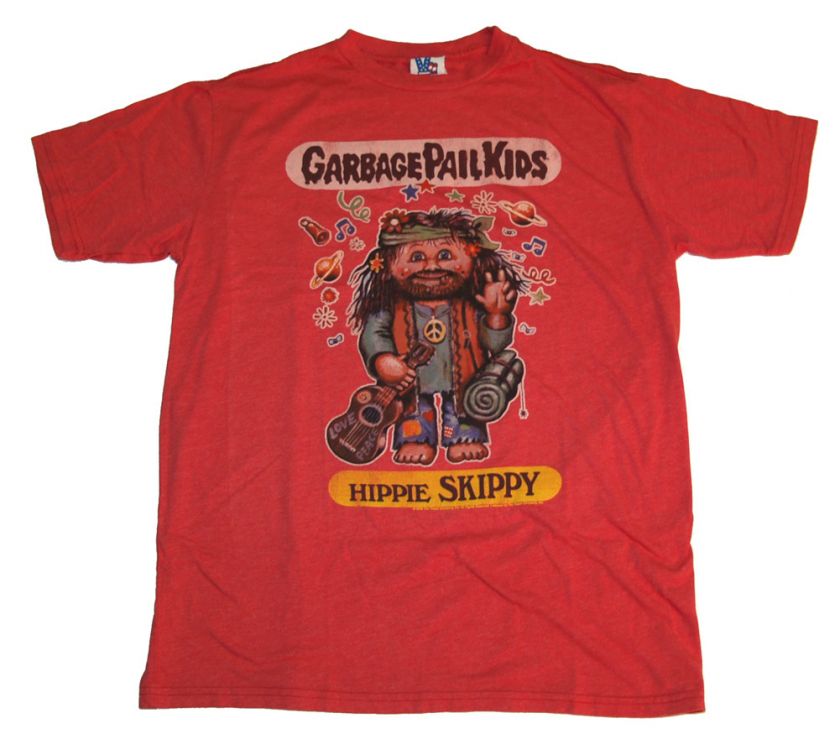 Garbage Pail Kids Hippie Skippy Junk Food Vintage Style Soft T Shirt 