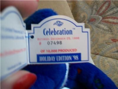 This auction is for a new and rare three bear Holiday 98 Test Issue 