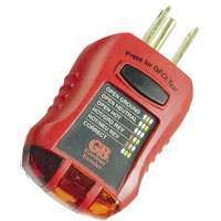 NEW GB GFI 3501 GFCI RECEPTACLE ELECTRICAL PLUG TESTER  