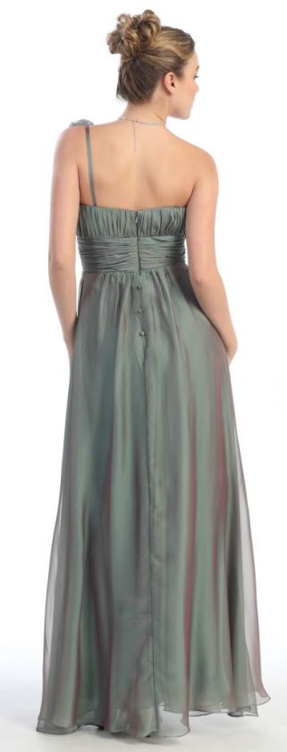 CUTE SIMPLE BRIDESMAID DRESS LONG FORMAL DINNER PARTY WEDDING 