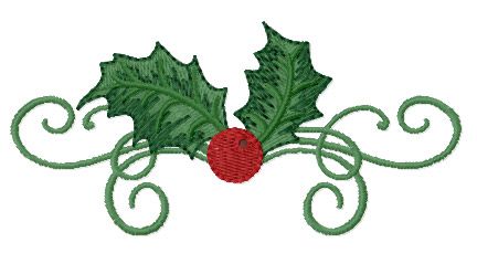 Mistletoe Carnival Machine Embroidery designs 5x7 hoop  