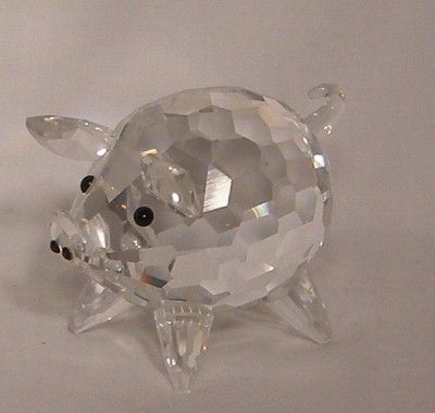 SWAROVSKI crystal MEDIUM PIG crystal tail 2 x 2 3/4  