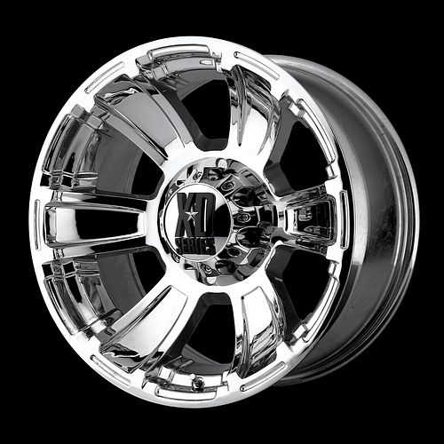   set (4 wheels) of CHROME 17 x 9 XD REVOLVER series number XD796