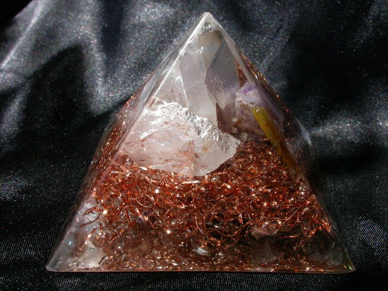Orgone Energy Pyramid Negative EMF Protection Device  