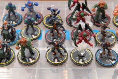 HUGE DC HEROCLIX LOT 18.PC. SET #7 2002  