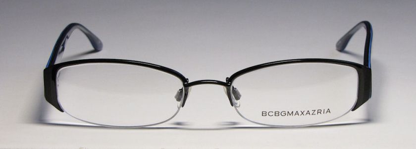 NEW BCBG MAXAZRIA VERONA 52 18 145 ELEGANT BLACK EYEGLASSES/GLASSES 