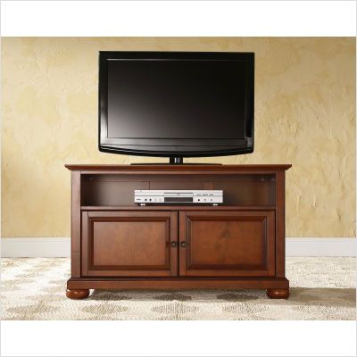 Crosley Alexandria 42 TV Stand in Classic Cherry KF10003ACH 