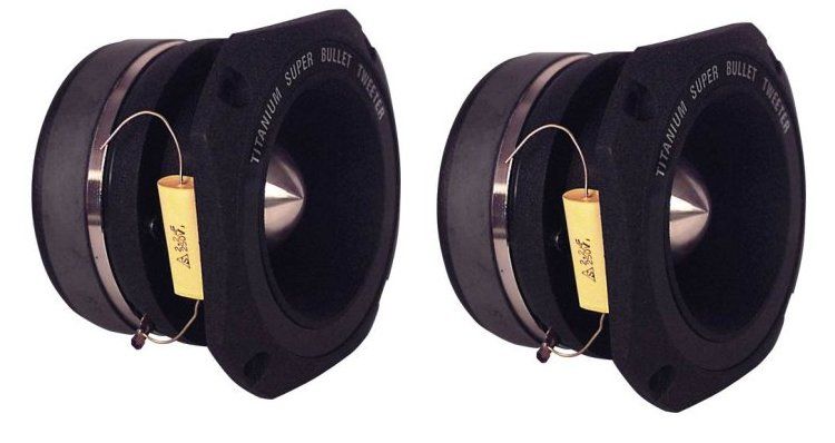 PYRAMID PRO TW46 1.5 800W Dome Car Super Tweeters  