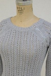 AMERICAN EAGLE OUTFITTERS BOHO CHIC BLUE SWEATER XSMALL  