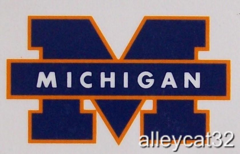 4009 Ceramic Decals 2 UNIVERSITY OF MICHIGAN EMBLEMS  