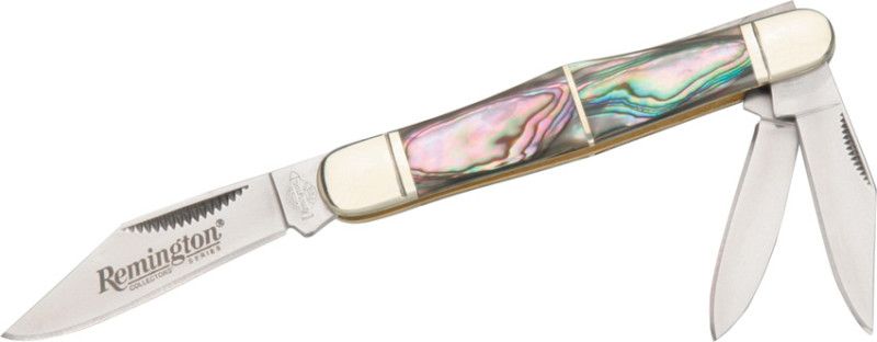 Remington Knives Whittler Abalone Pocket Knife NM 18061  