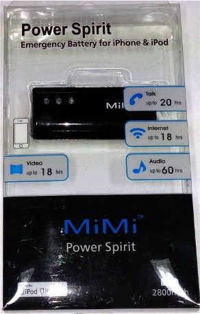 iPhone 4 4S 3G 3G S iPod Touch 3G 4G Emergency External Battery 2800 