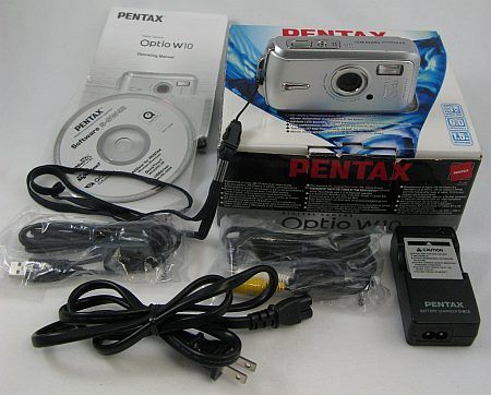 Pentax Optio W10 6 Megapixel Digital Camera AS IS  