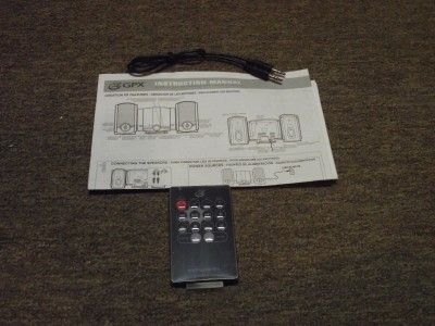 GPX CD Digital Micro Audio System model MH3817DT(9096)  