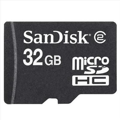 Sandisk 32GB MicroSD Card + Screen Protector + Premium Car Charger 