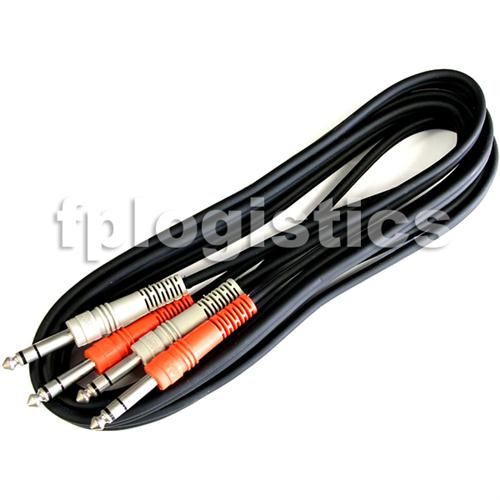 HOSA CSS 202 6.6 ft Dual Balanced 1/4   1/4 Cable NEW  