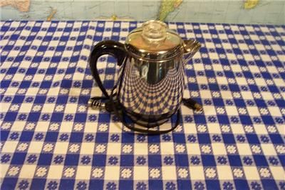 Vtg SW Farber FARBERWARE Superfast 5 cup Coffee pot  