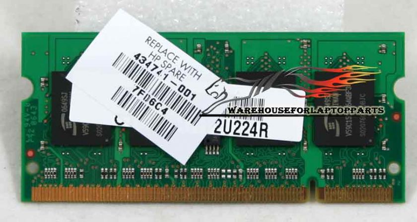 ProMOS 512MB PC2 5300 DDR2 667MHz RAM Memory 431741 001  