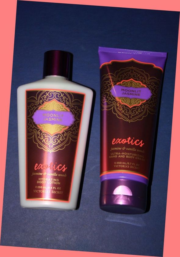   Secret EXOTIC MOONLIT JASMINE Body Lotion & Hand and Body Cream  