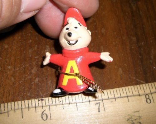 VINTAGE MINI ORNAMENT *ALVIN & CHIPMUNKS* ALVIN 8/12  