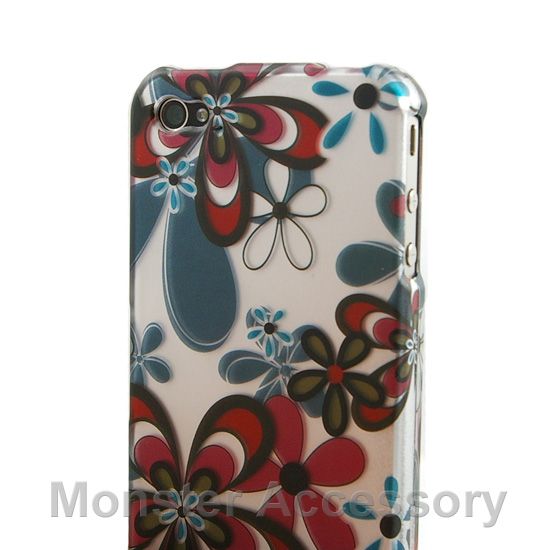 Daisy Flower Hard Case Cover For Apple iPhone 4 Verizon  