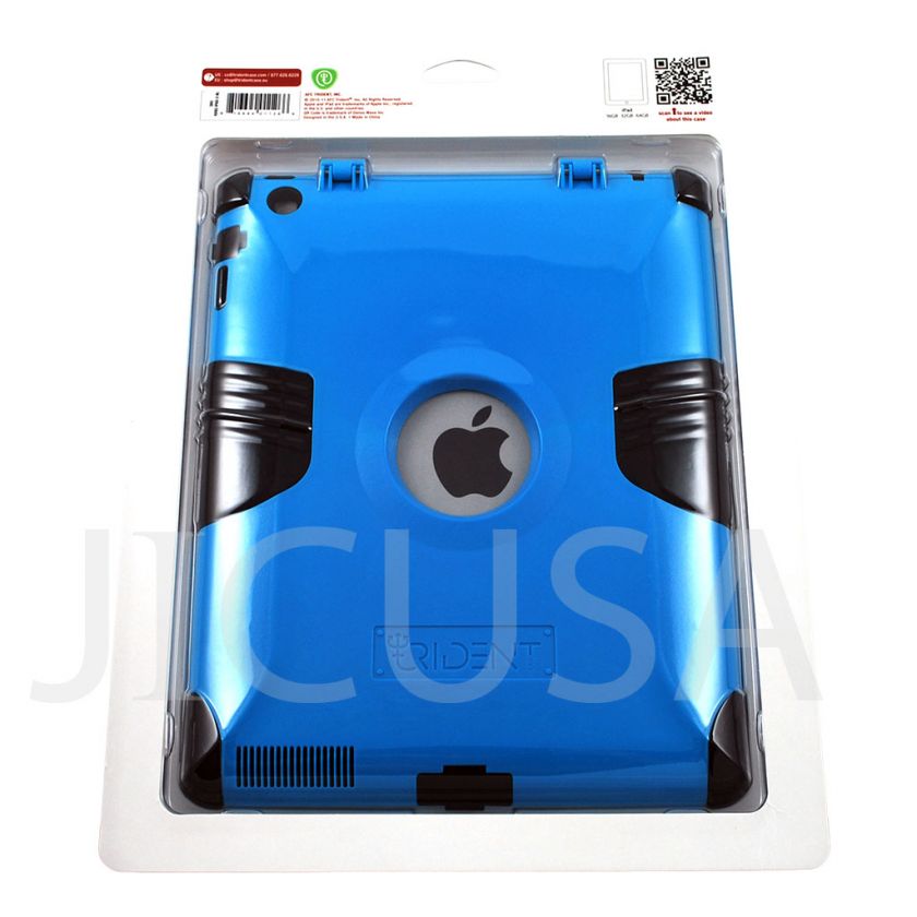   OEM Trident Kraken II 2 Series Hard Case Apple iPad 2 Blue  