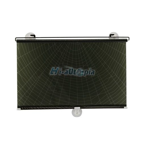 Car Sun floding Window Shade Black Mesh 39.37x19.69 inc  