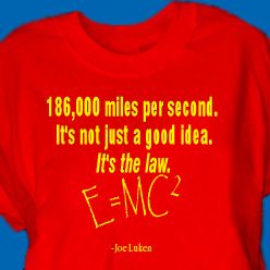 shirt Einstein science new E=MC2 Earthshirtz Peace  