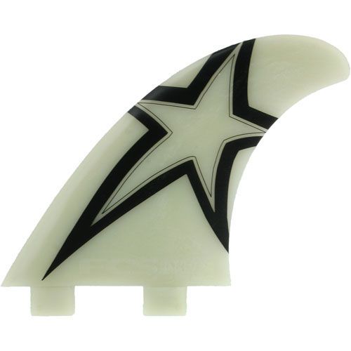 NEW FCS DHD 2 Glass Shortboard Surfboard Fin Set  