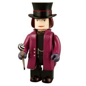 Kubrick Bearbrick be@rbrick Willy Wonka Johnny Depp  