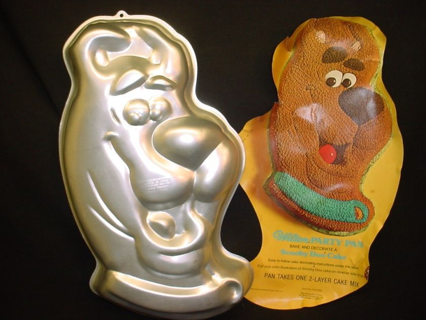 Wilton SCOOBY DOO cake pan DO PUP DOG 1975 mold INSERT  