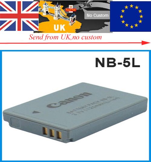 2X Neuf Battery pack NB 5L pour CANON caméra digital  