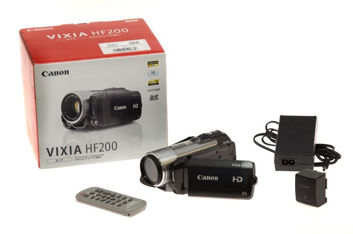 Canon VIXIA HF200 HD Flash Memory Camcorder  